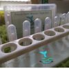 8 Holes 8 Pillar Test Tube with Rack Set with 10ml Plastic Test Tube Rak Tabung Uji 8 Lubang Tabung Uji Plastik 10ml
