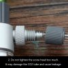 [Local Ready Stock] Aquarium Qanvee M1 M2 CO2 Inline Diffuser Planted Tank Ceramic Tube Replacement HappyFishLife - Image 4