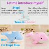 HappyFishLife Dolphin Soft Stuffed Toy Super Mascot - Image 2