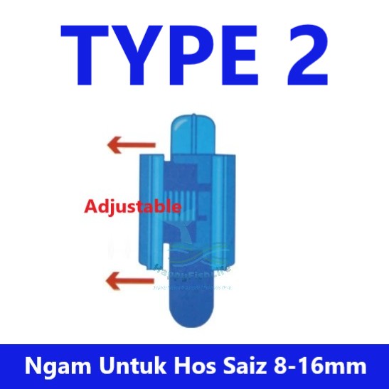 Aquarium Hose Holder Pemegang Hos Akuarium - Image 7