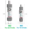 [Local Ready Stock] Aquarium Qanvee M1 M2 CO2 Inline Diffuser Planted Tank Ceramic Tube Replacement HappyFishLife