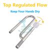 Stainless Steel Lily Pipe & Surface Skimmer In/Out Set 16/16mm Top Adjust - Image 2