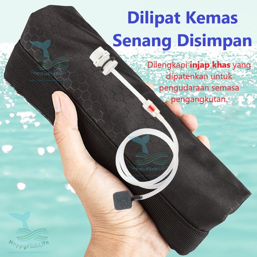 Live Fish Transportation Fishing Bag Waterproof Heavy Duty Scratch proof Flood Fishing Camping Beg Pengangkutan Ikan - Image 3