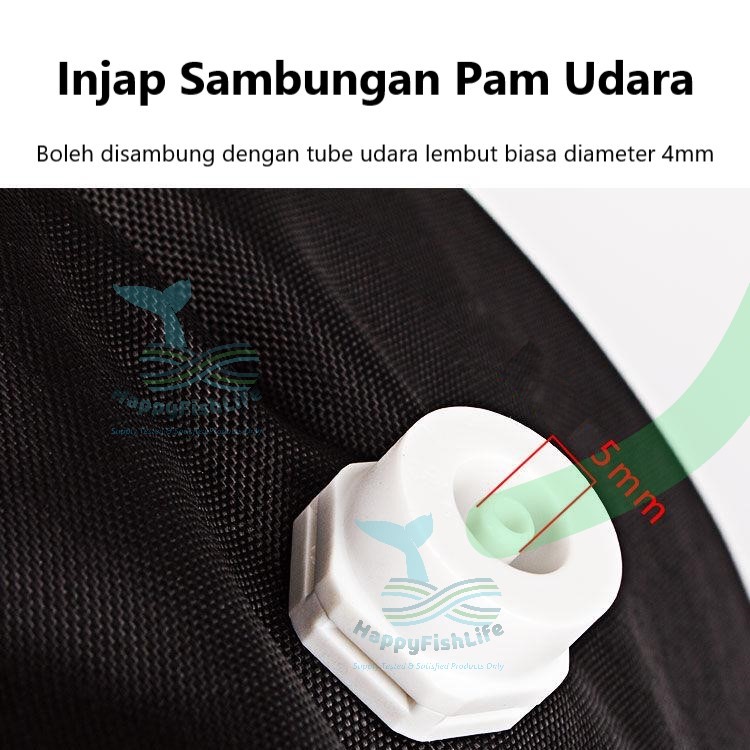 Live Fish Transportation Fishing Bag Waterproof Heavy Duty Scratch proof Flood Fishing Camping Beg Pengangkutan Ikan - Image 8