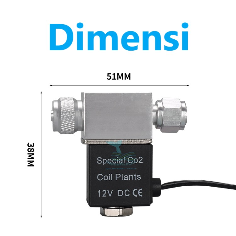 ZRDR CO2 Solenoid Valve Aquarium Eletronic Regulator Low Temperature Magnetic Valve for Fish Tank Aquascape - Image 4