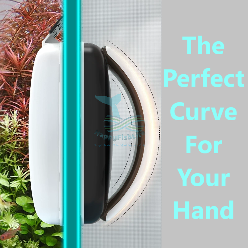 Sobo Floating Magnetic Aquarium Glass Cleaner Magnet Brush Scraper Clean Algae Scrub Scrapper - Image 3