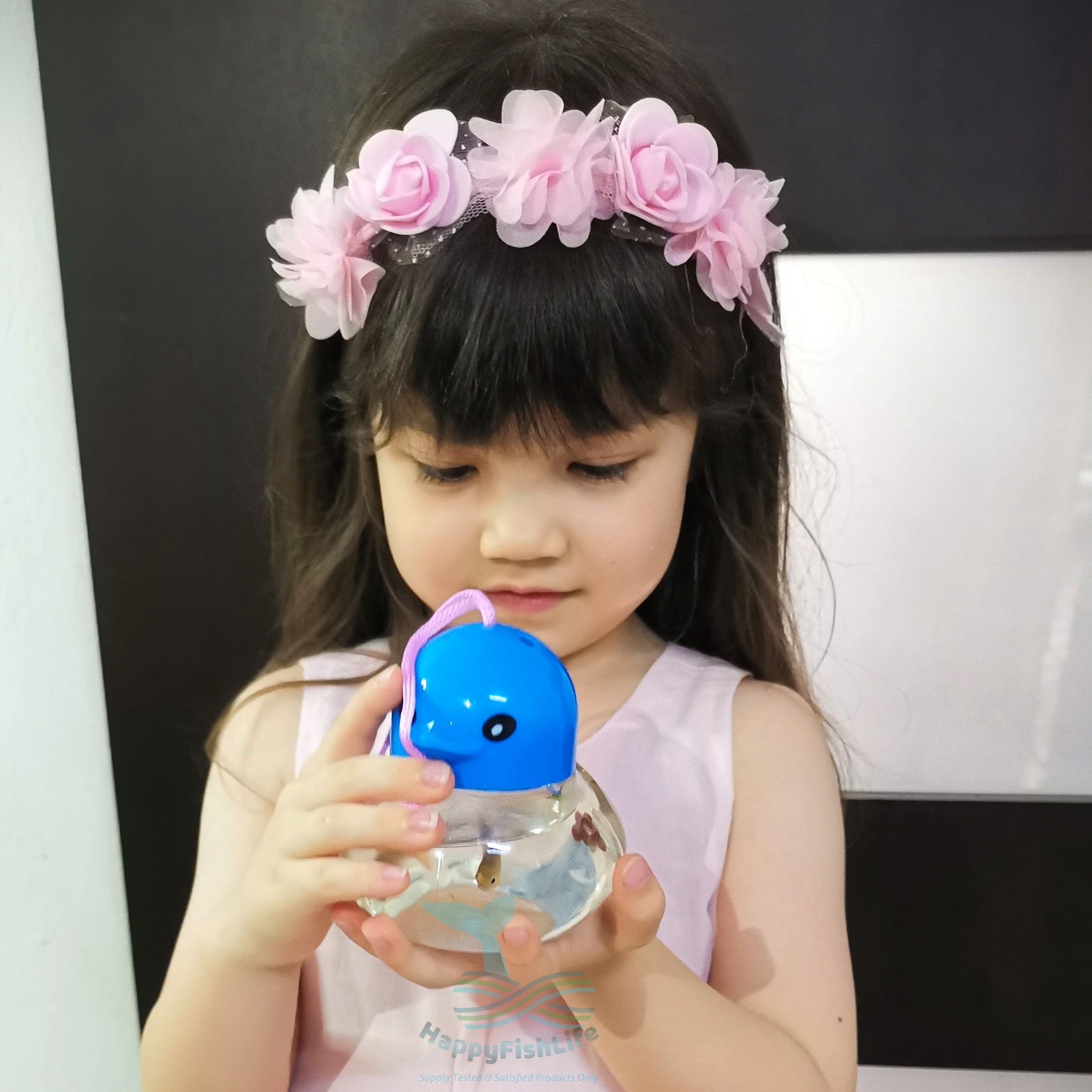 Plastic Tank Set Air Pump Sponge Filter Fish Net Dropper Portable Case Program Ajar Anak Jaga Ikan (PAAJI) HappyFishLife - Image 6