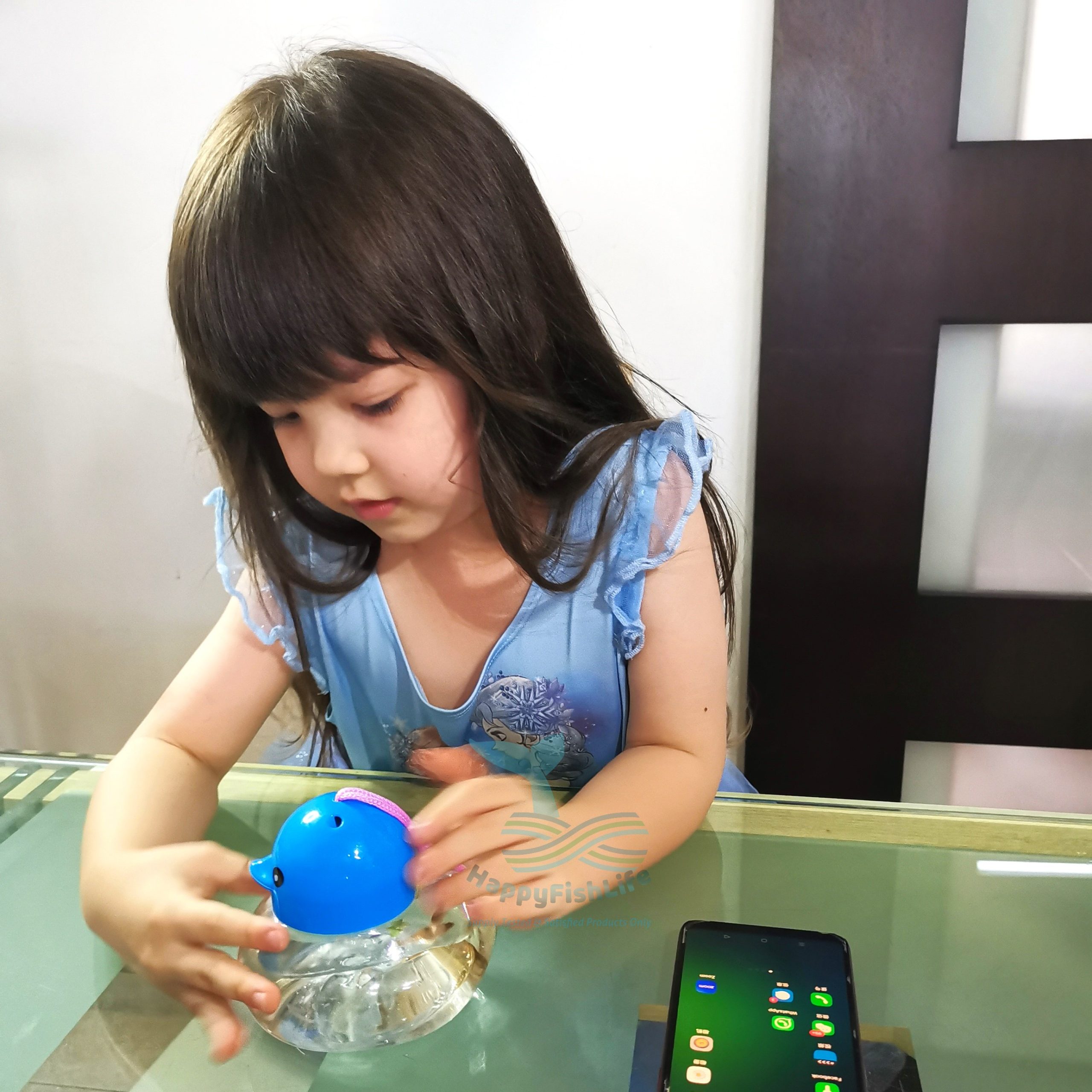 Plastic Tank Set Air Pump Sponge Filter Fish Net Dropper Portable Case Program Ajar Anak Jaga Ikan (PAAJI) HappyFishLife - Image 2