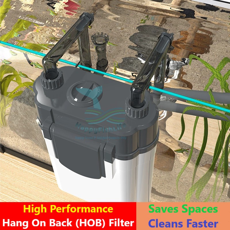 Silent Hang On Back HOB Filter SOBO SF350F / SF550F huge media space Lily pipe Skimmer 静音鱼缸过滤器 背挂式过滤器 Filter Akuarium - Image 5