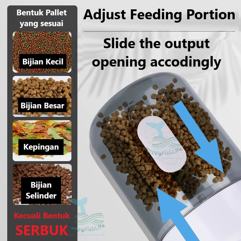 Automatic Fish Turtle Feeder Aquarium Smart Timing Auto Timer Food Feeding 3 modes 8/12/24 hours - Image 4