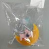 Floating Aquarium Decoration Moon with Bear Cat Rabbit Dog Hiasan Terapung Dekorasi Tank Bulan dengan Beruang Kucing - Image 5