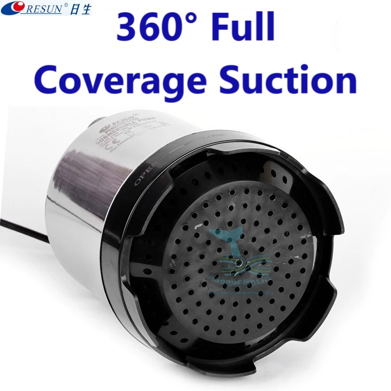 Resun Submersible Pump Stainless Steel Energy Saving Powerful Durable Pam Tenggelam Keluli Anti Karat Tahan Lasak Jimat Letrik Kuasa Kuat Penguin 2400 3200 4500 8500 Fish Pond Aquarium230W 8500L outdoor Koi Fish Pond HappyFishLife - Image 4