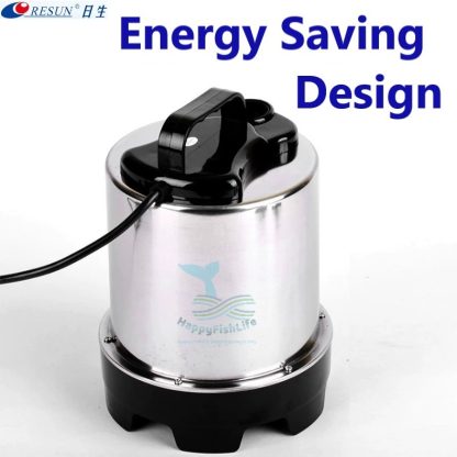 Resun Submersible Pump Stainless Steel Energy Saving Powerful Durable Pam Tenggelam Keluli Anti Karat Tahan Lasak Jimat Letrik Kuasa Kuat  Penguin 2400 3200 4500 8500 Fish Pond Aquarium230W 8500L outdoor Koi Fish Pond HappyFishLife - Image 7
