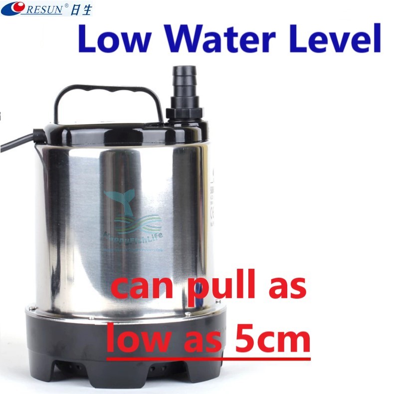 Resun Submersible Pump Stainless Steel Energy Saving Powerful Durable Pam Tenggelam Keluli Anti Karat Tahan Lasak Jimat Letrik Kuasa Kuat Penguin 2400 3200 4500 8500 Fish Pond Aquarium230W 8500L outdoor Koi Fish Pond HappyFishLife - Image 6