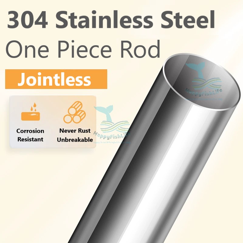 Rod Pemanas Keluli Tahan Karat 304 Kawal Suhu Akuarium Tank IP68 Kalis 304 Stainless Steel Aquarium Heater Rod Temperature Controller Fish Tank IP68 Waterproof 25W 50W 100W 200W 300W 500W HappyFishLife - Image 6