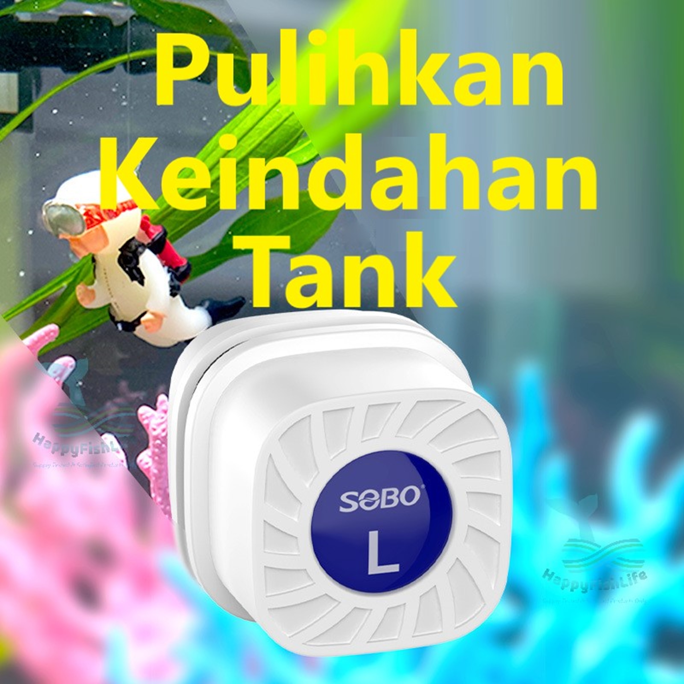 Sobo Mini Floating Magnetic Aquarium Glass Cleaner Algae Scrapper Cleaner - Image 2