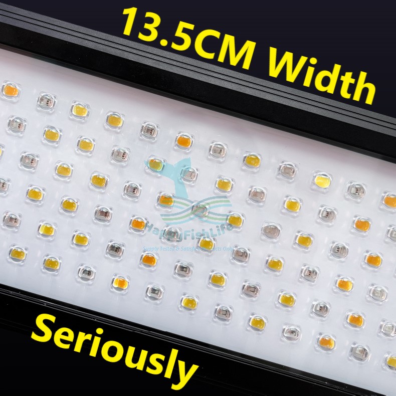 New Povi High Penetration Professional Full Spectrum Aquascape Aquarium WRGB LED Light HappyFishLife - Image 12