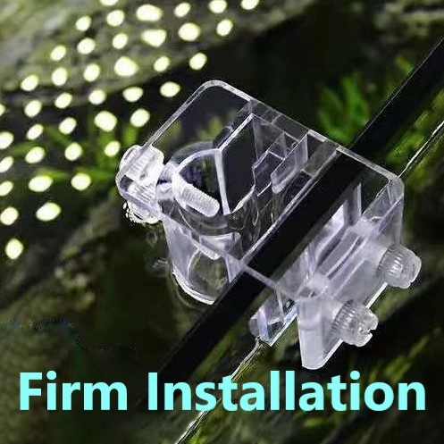 HappyFishLife Aquarium Acrylic Hose Mount Holder 20mm Fish Tank Filter Outflow Inflow Lily Pipe - Image 2