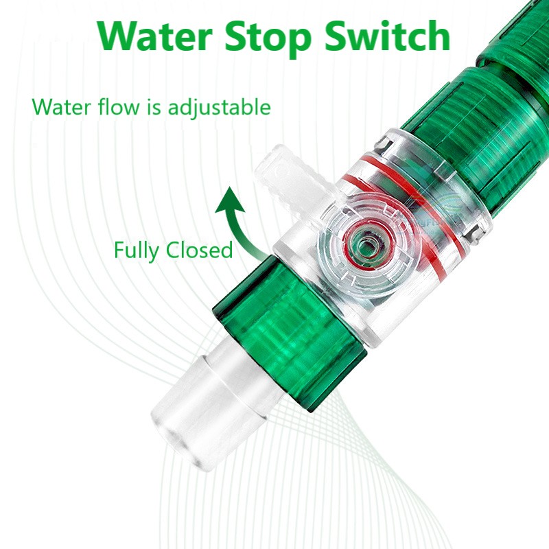 HappyFishLife Aquarium Water Flow Control Valve Filter Hose Connector 12/16mm - Image 5
