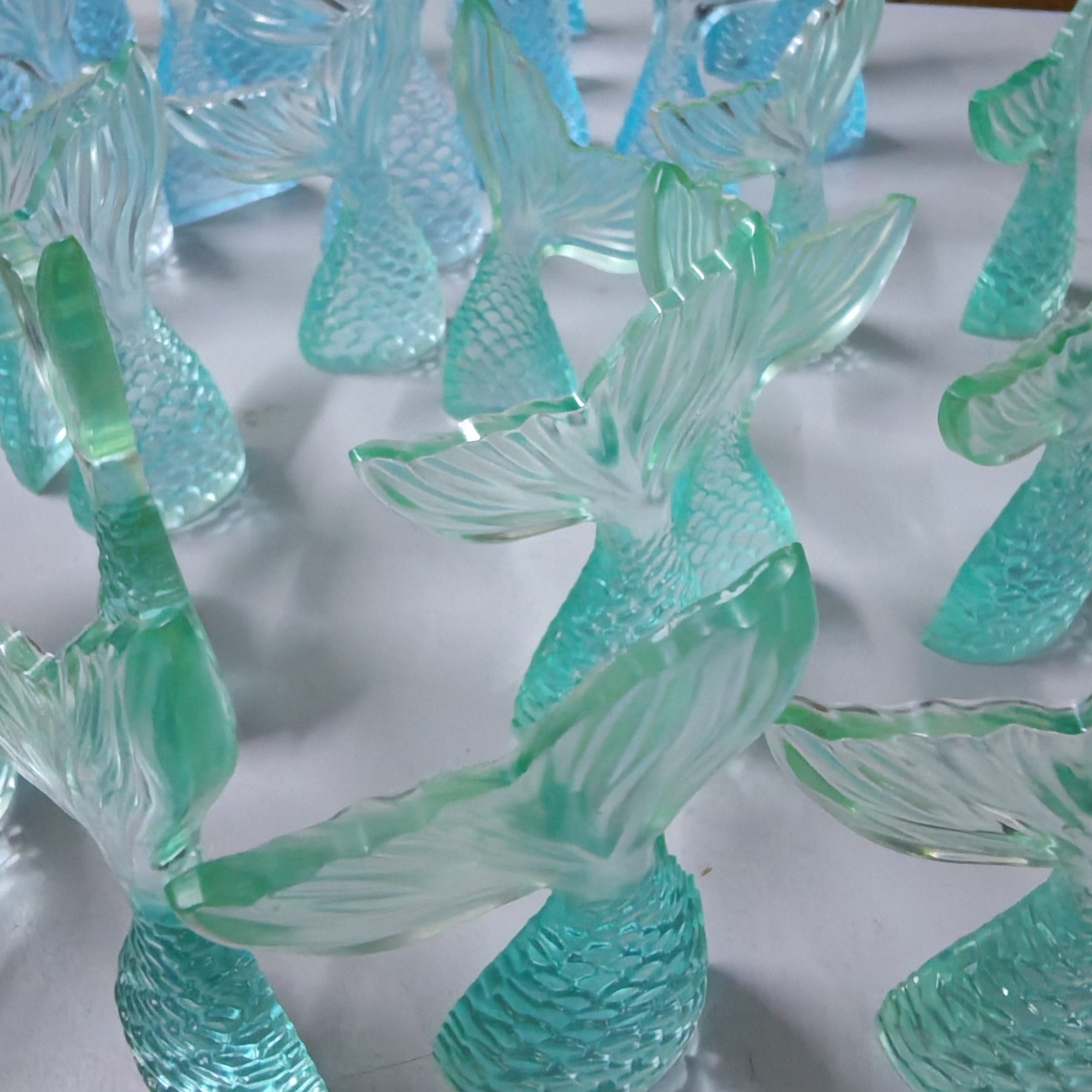 HappyFishLife Aquarium Decoration Fish Mermaid Tail Figure Hiasan Akuarium Ekor Ikan Duyung - Image 5